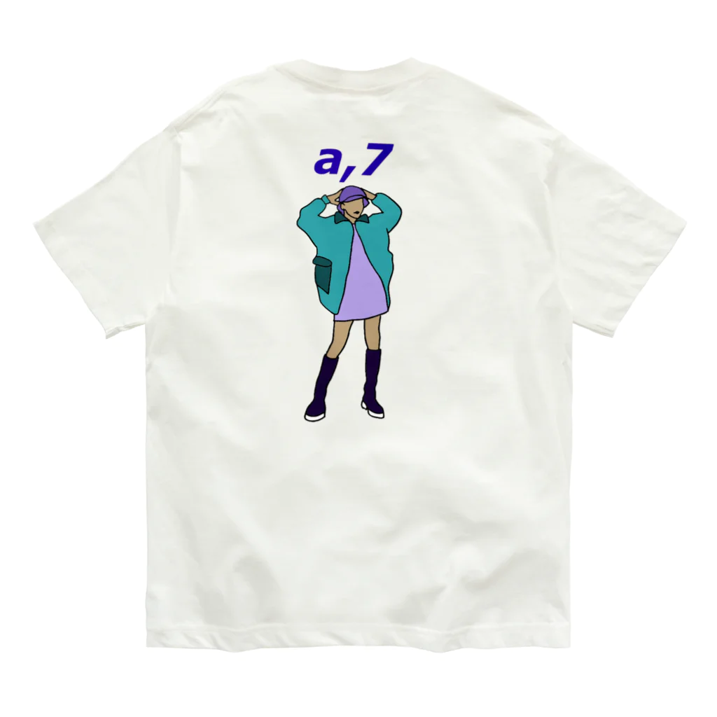 a,7のgirl style オーガニックコットンTシャツ