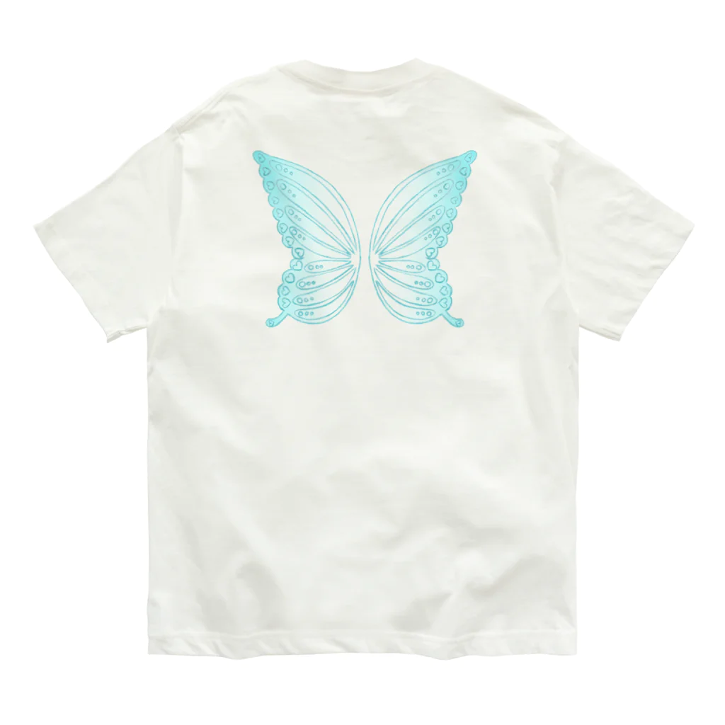 メルティカポエミュウのいちごポエム Organic Cotton T-Shirt