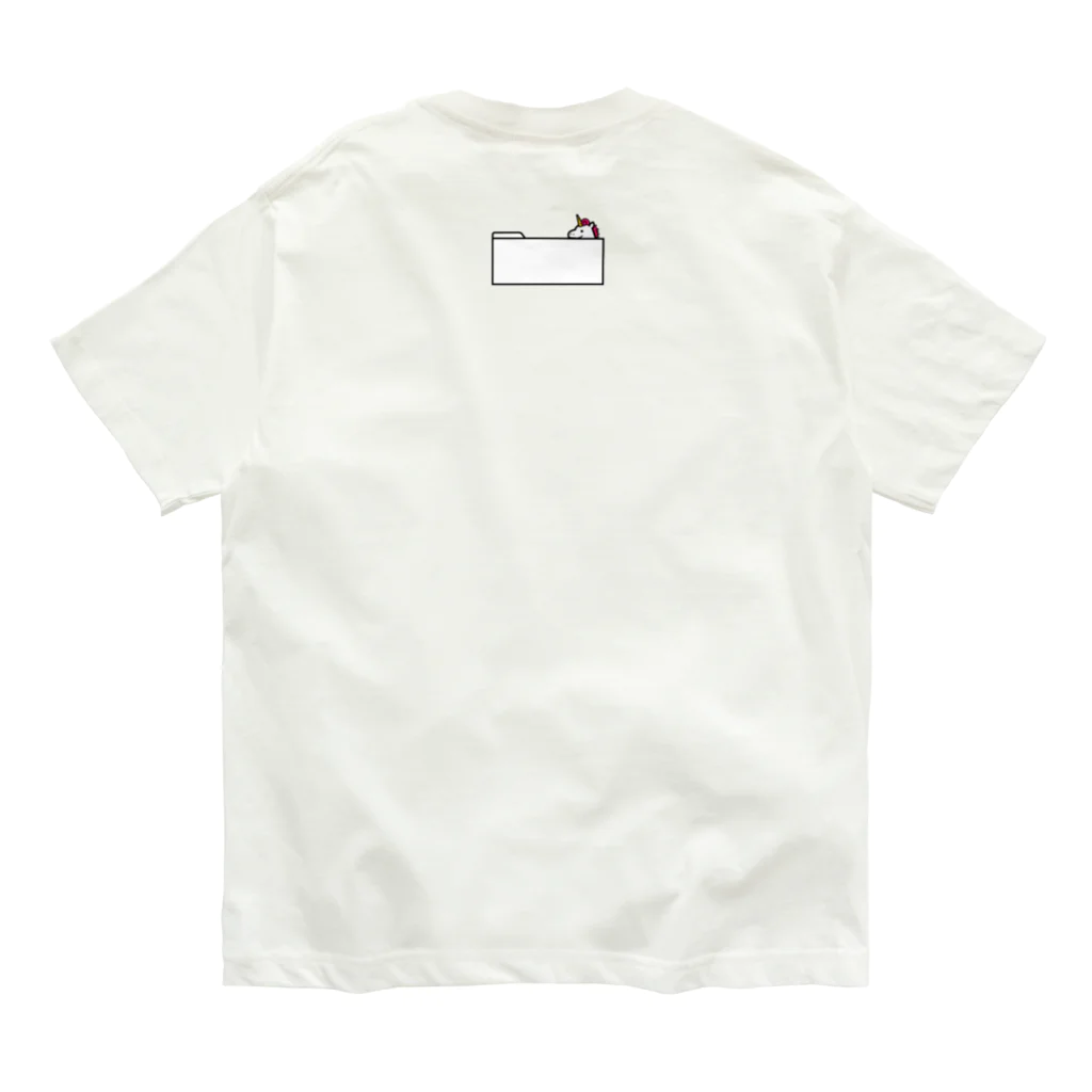 nidone.worksのアニマルフォルダーズ 1.0 オーガニックコットンTシャツ