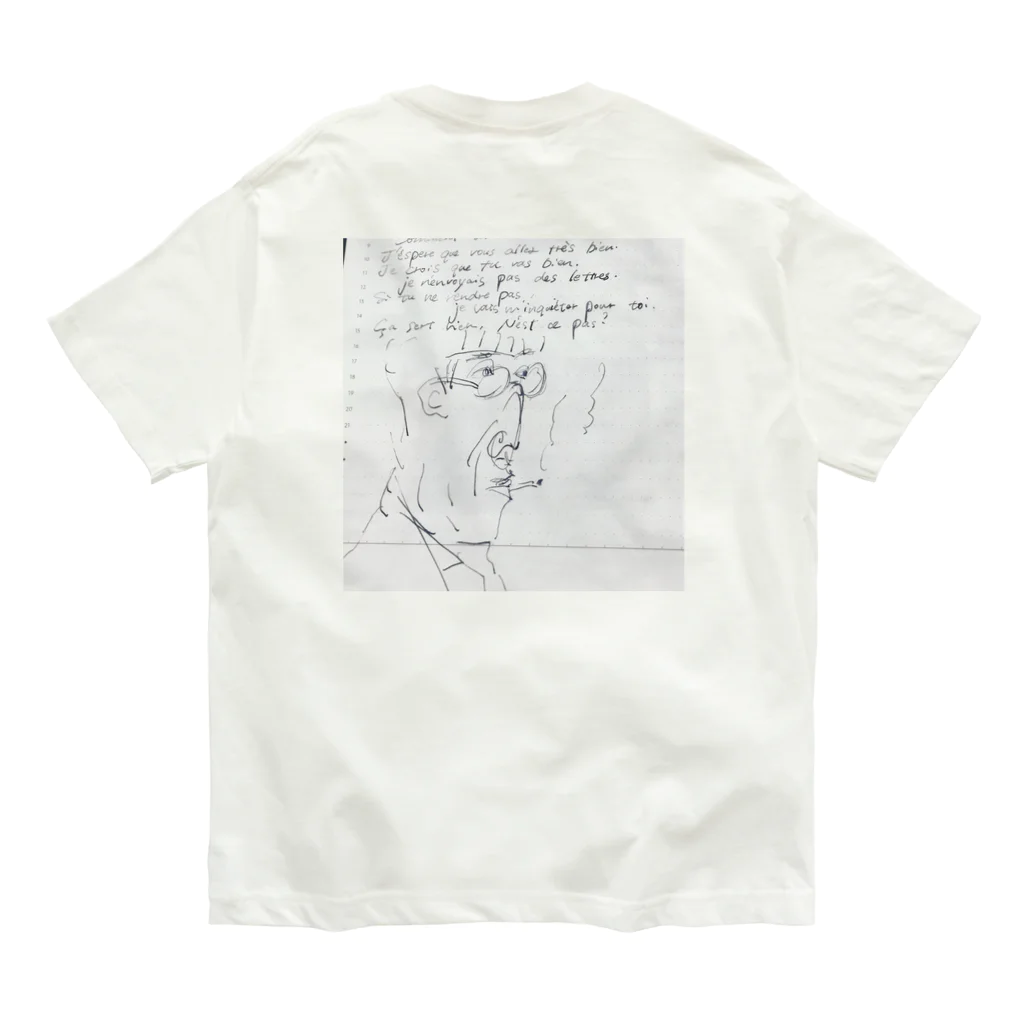 Roller coaster roasters のFoujitaへの手紙 Organic Cotton T-Shirt