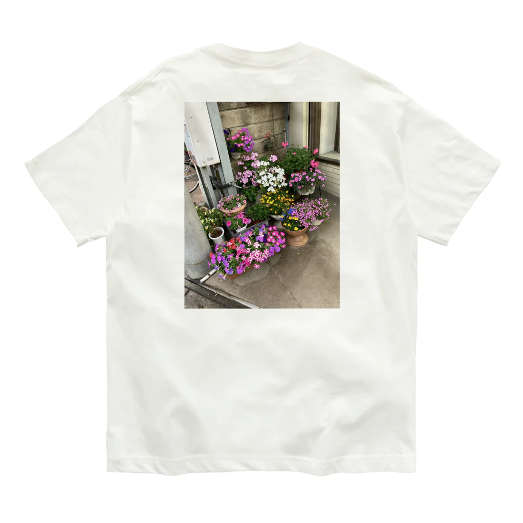 些細な心の日曜日の道端の花たち Organic Cotton T-Shirt