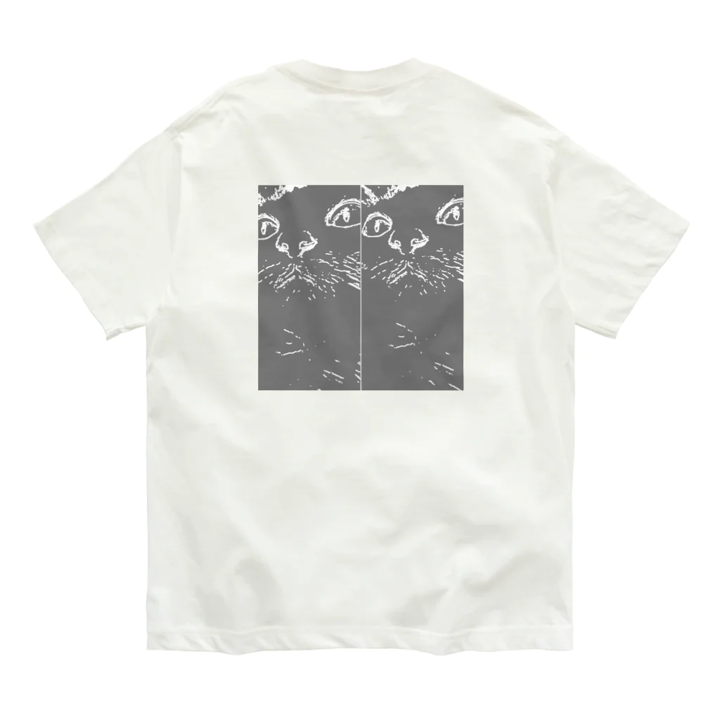 my dear catの美猫 Organic Cotton T-Shirt