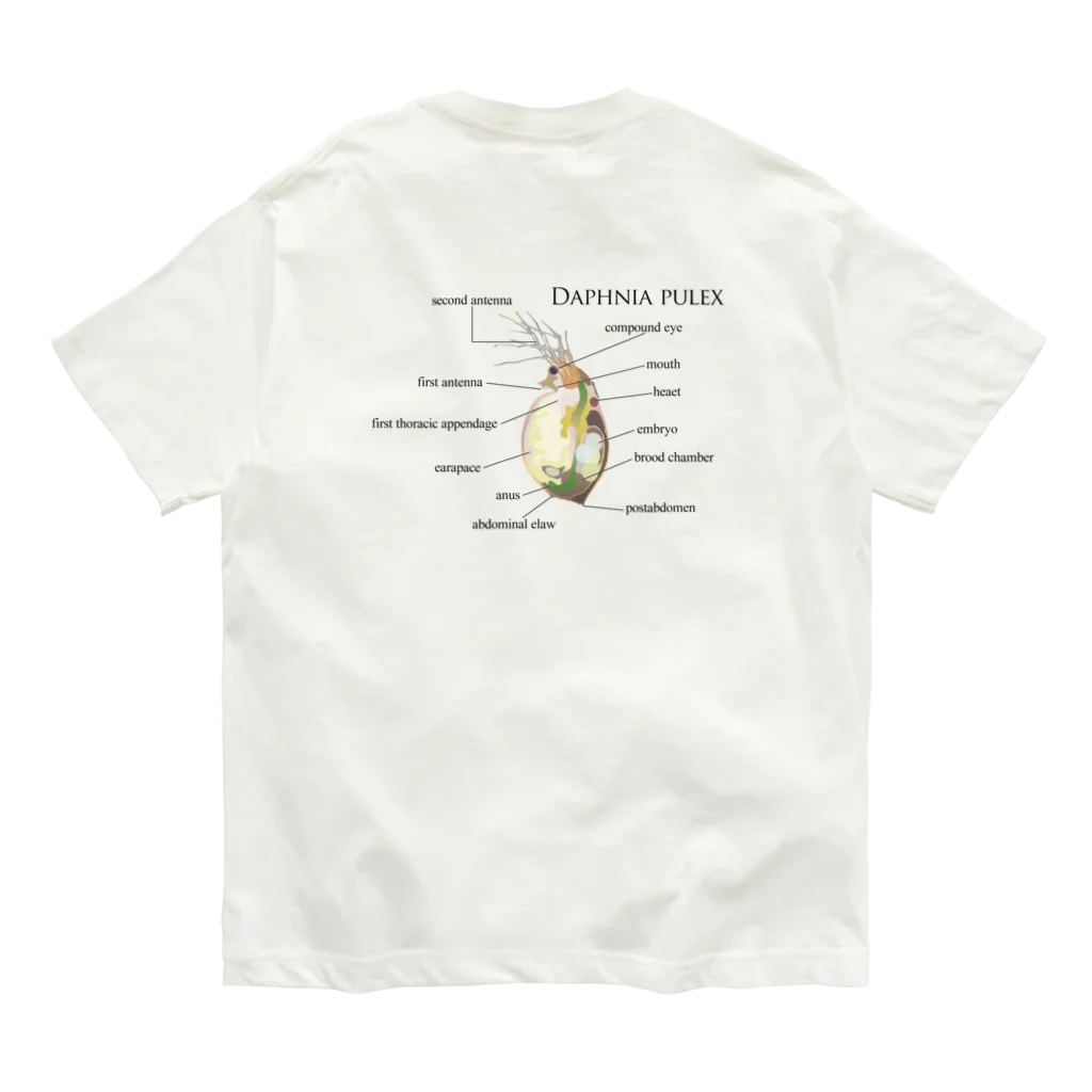 HIRAMATAの真面目なミジンコ♂ Organic Cotton T-Shirt