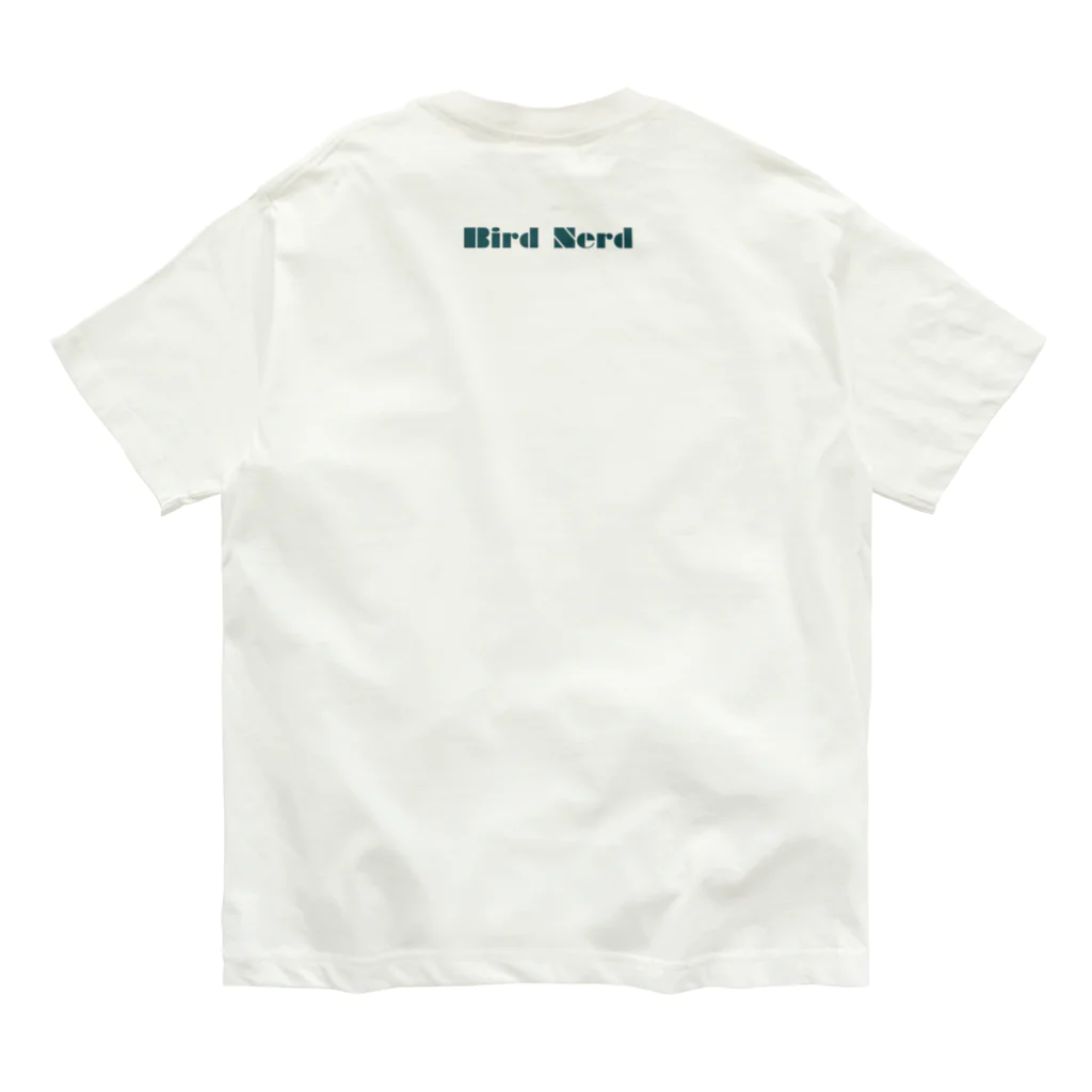 toritoridoriのBIRD NERD オーガニックコットンTシャツ