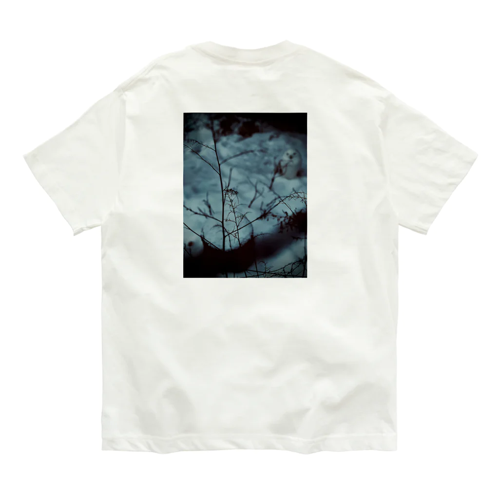 来世は俺ツェぇぇーしたいの雪の中のoWL Organic Cotton T-Shirt