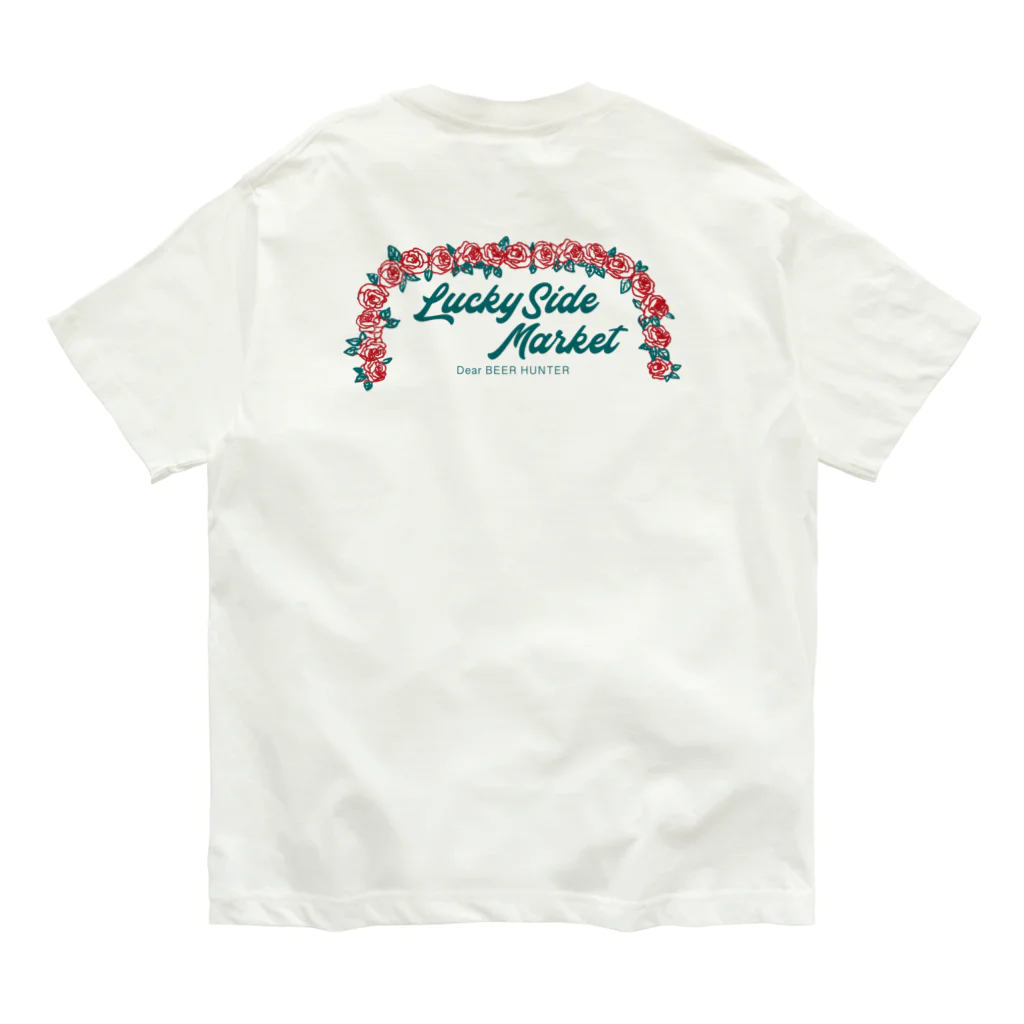 LUCKY SIDE MARKET -ラッキーサイドマーケット-のDear BEER HUNTER Organic Cotton T-Shirt