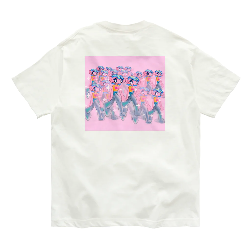 ころたまの部屋のshadow clone jutsu オーガニックコットンTシャツ