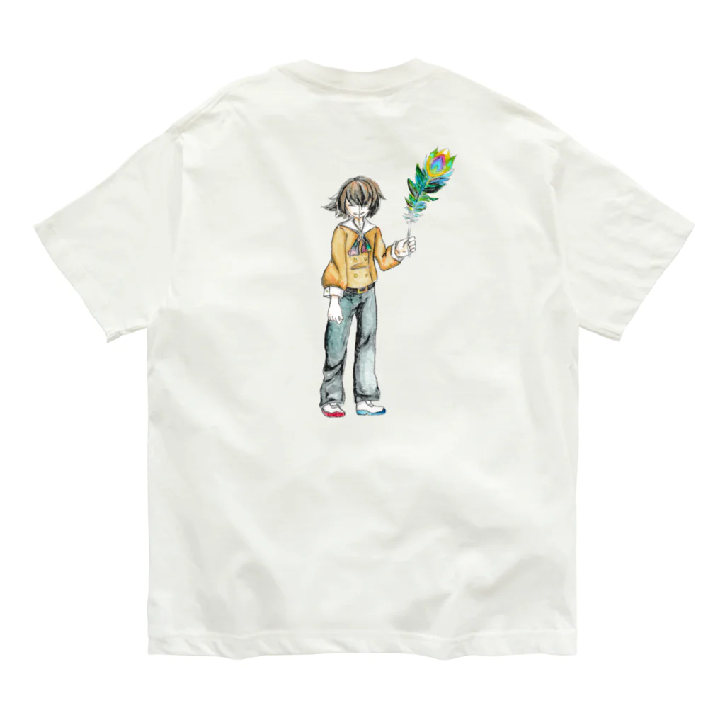 カンザシフウチョウのカラフル０１ Organic Cotton T-Shirt