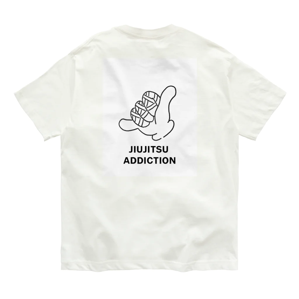 ADD JIUJITSUのjiujitsu addiction オーガニックコットンTシャツ