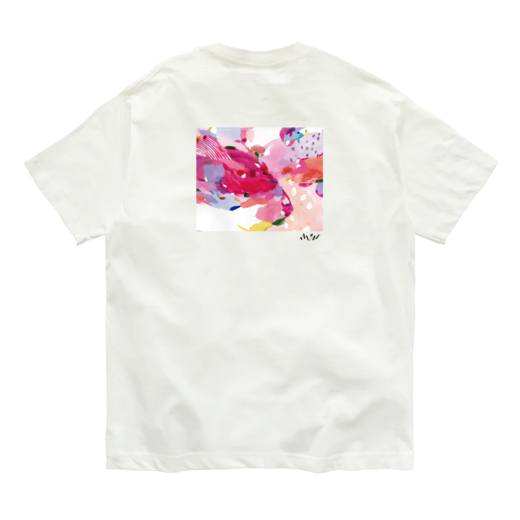 Miyuu WATANABEのBe Smiling オーガニックコットンTシャツ