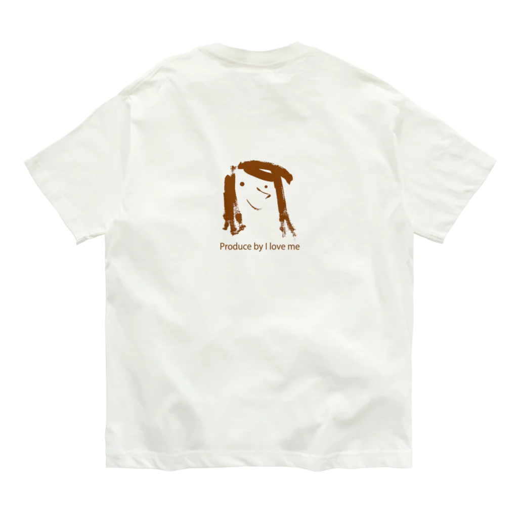 I am fineのハナちゃん for イエベ Organic Cotton T-Shirt