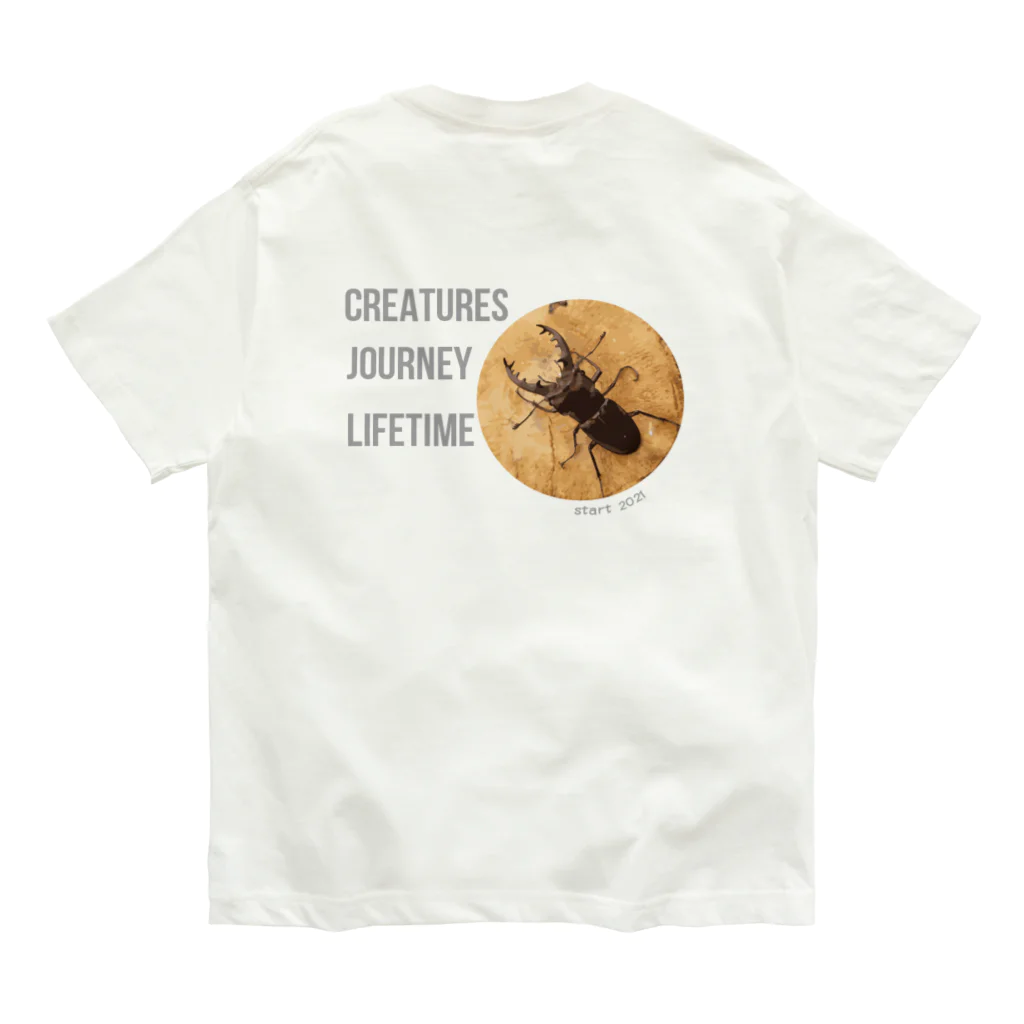 Creatures Journey Lifetime グッズショップのＣJL オリジナルＴシャツ Organic Cotton T-Shirt