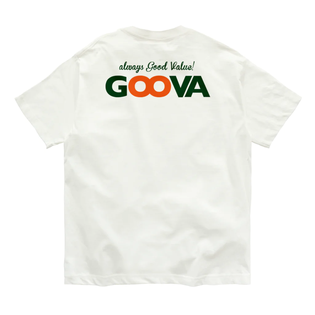 やまんか商店のGOOVAふれんず（アントン／スイカ） オーガニックコットンTシャツ