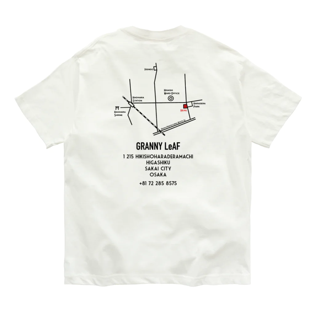 GRANNY LeAFのHagiharatenjin Organic Cotton T-Shirt