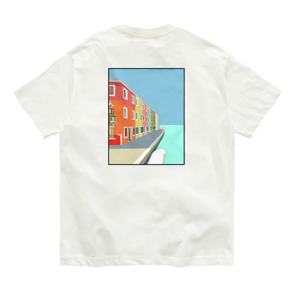 ていしやつのどっかの海辺 オーガニックコットンTシャツ