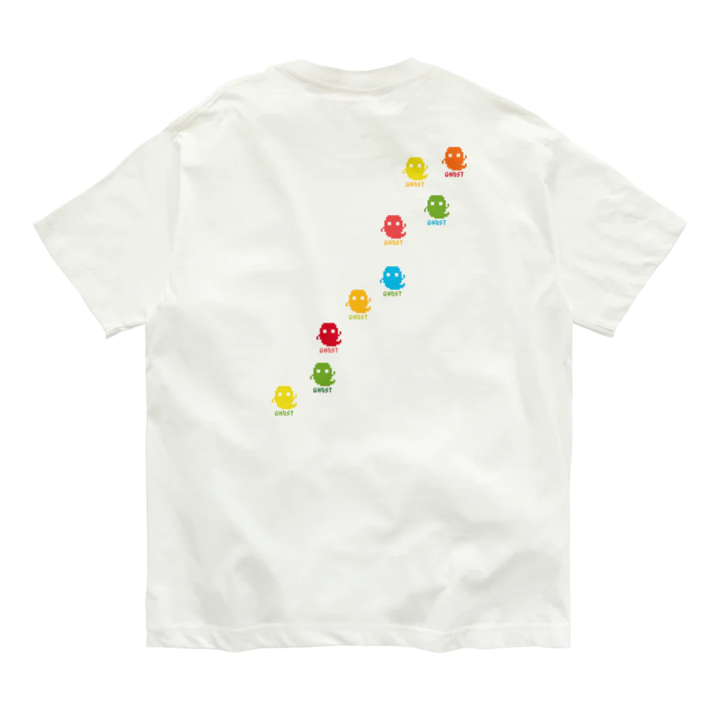 ドットデザインのパジャドットのゴースT small... Organic Cotton T-Shirt