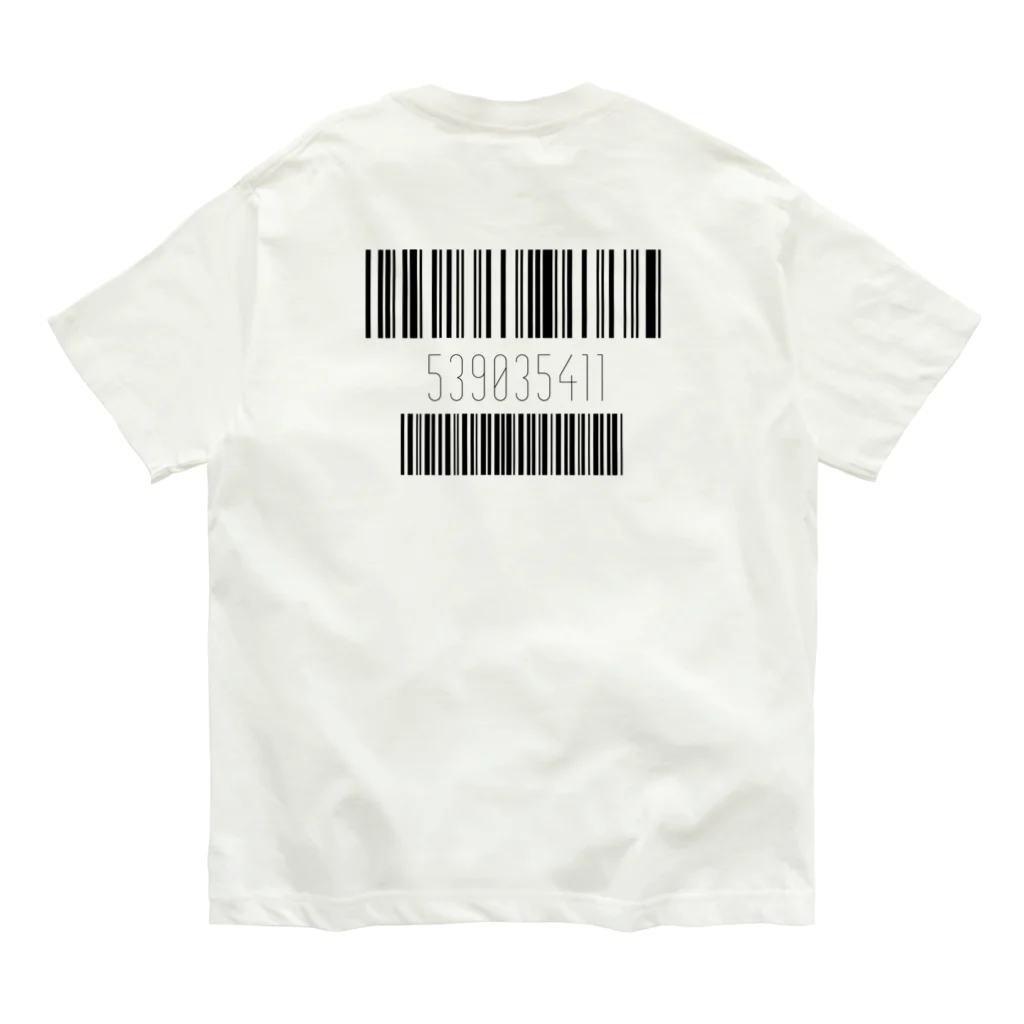にゃんにゃん™️🐱のZeRo- Ver0.01 オーガニックコットンTシャツ