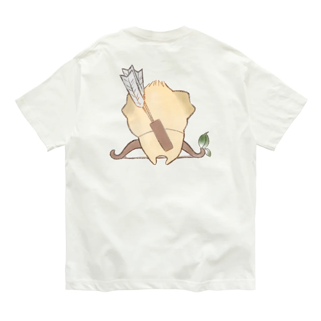 moca's  atelierのあにまるくえすと オーガニックコットンTシャツ