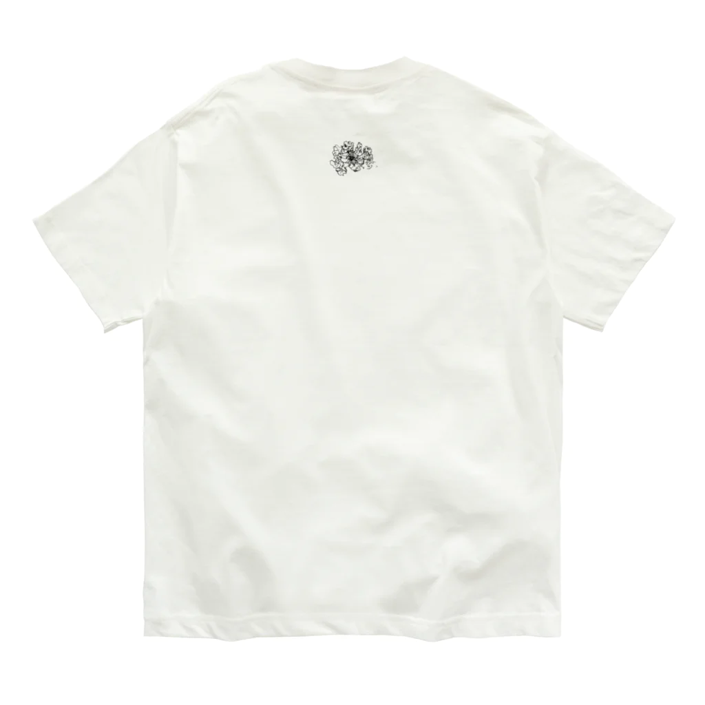 renaAのsarusuberi オーガニックコットンTシャツ