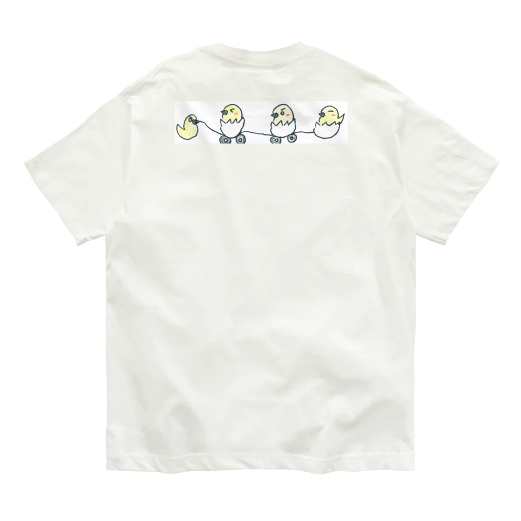 Icco-shopのIcco信者とピヨ子の日常【さんぽ】 Organic Cotton T-Shirt