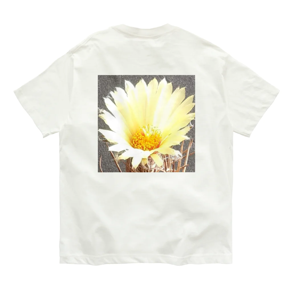 POJO  CACTUSの大鳳玉 アストロフィツム サボテン Organic Cotton T-Shirt