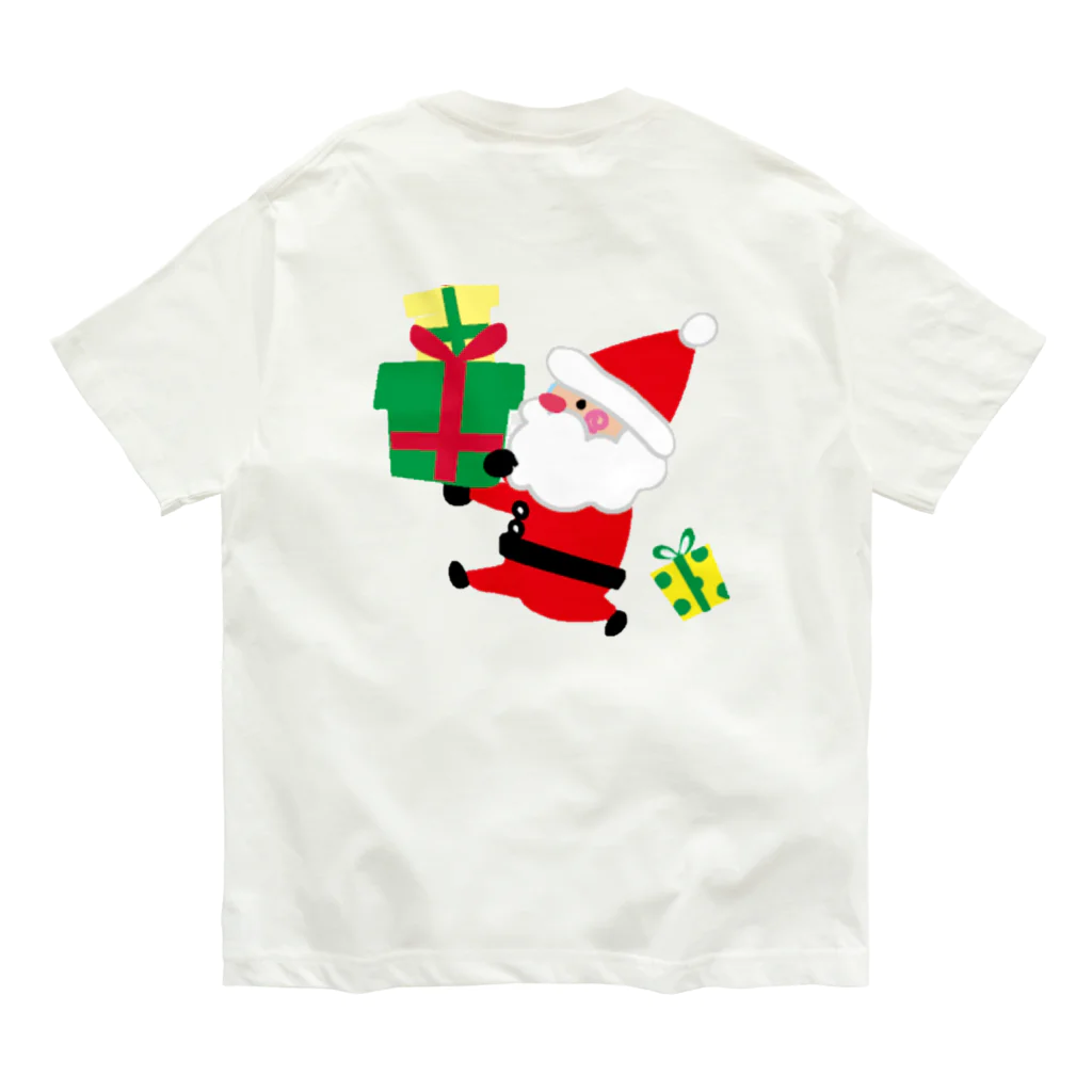 遊びママのXmas Organic Cotton T-Shirt