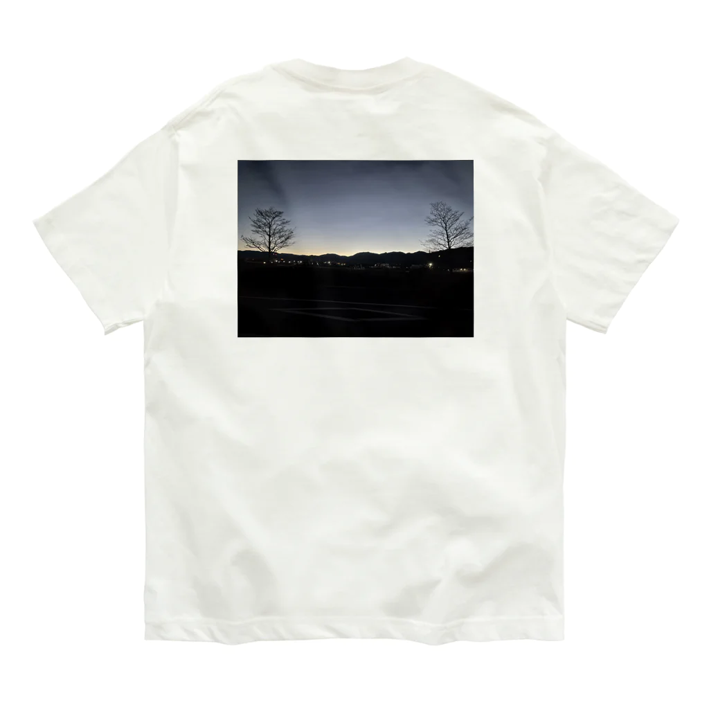 2929gawDesignShop358のEarly winter sunrise オーガニックコットンTシャツ