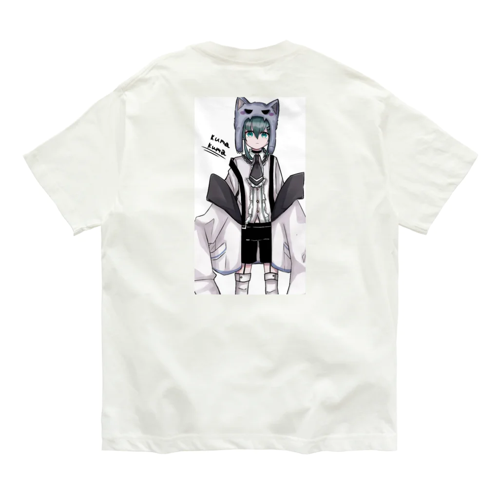 KumaKumaのkumakuma   Organic Cotton T-Shirt