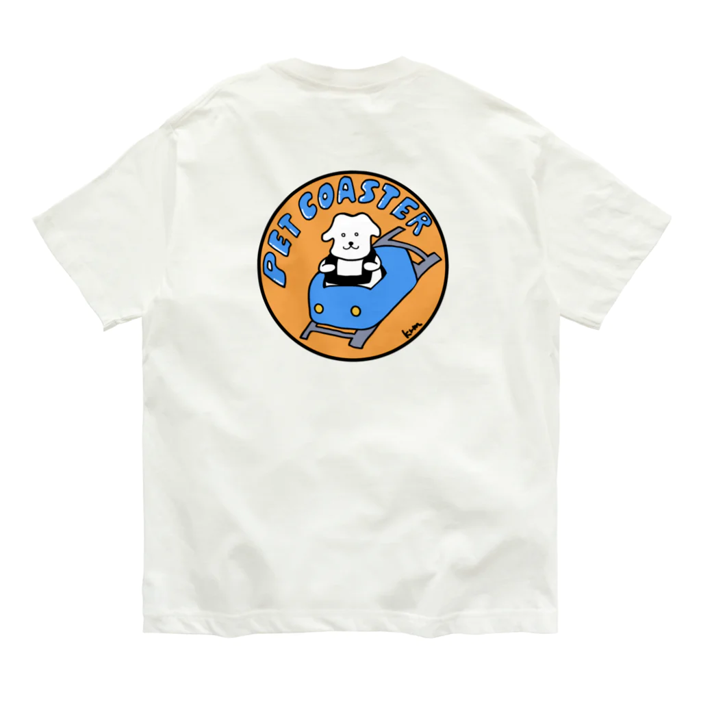 くるまのPET COASTER Organic Cotton T-Shirt