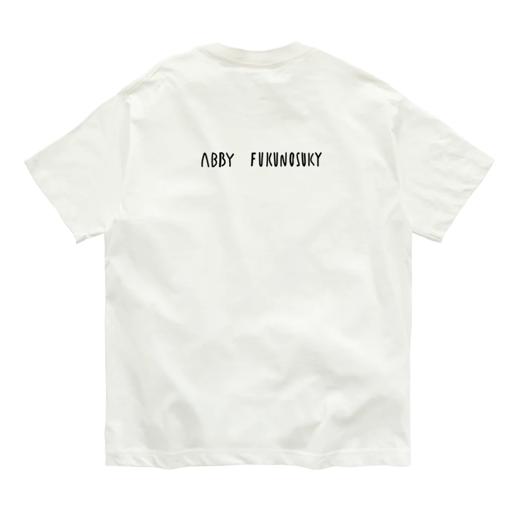 FUTURE IS NOWのABBY FUKUNOSUKY オーガニックコットンTシャツ