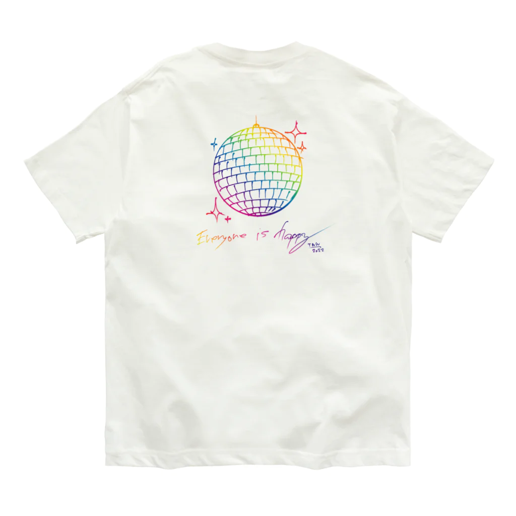 THE WONDERFUL WORLDのTWW2022ミラーボールTシャツ オーガニックコットンTシャツ