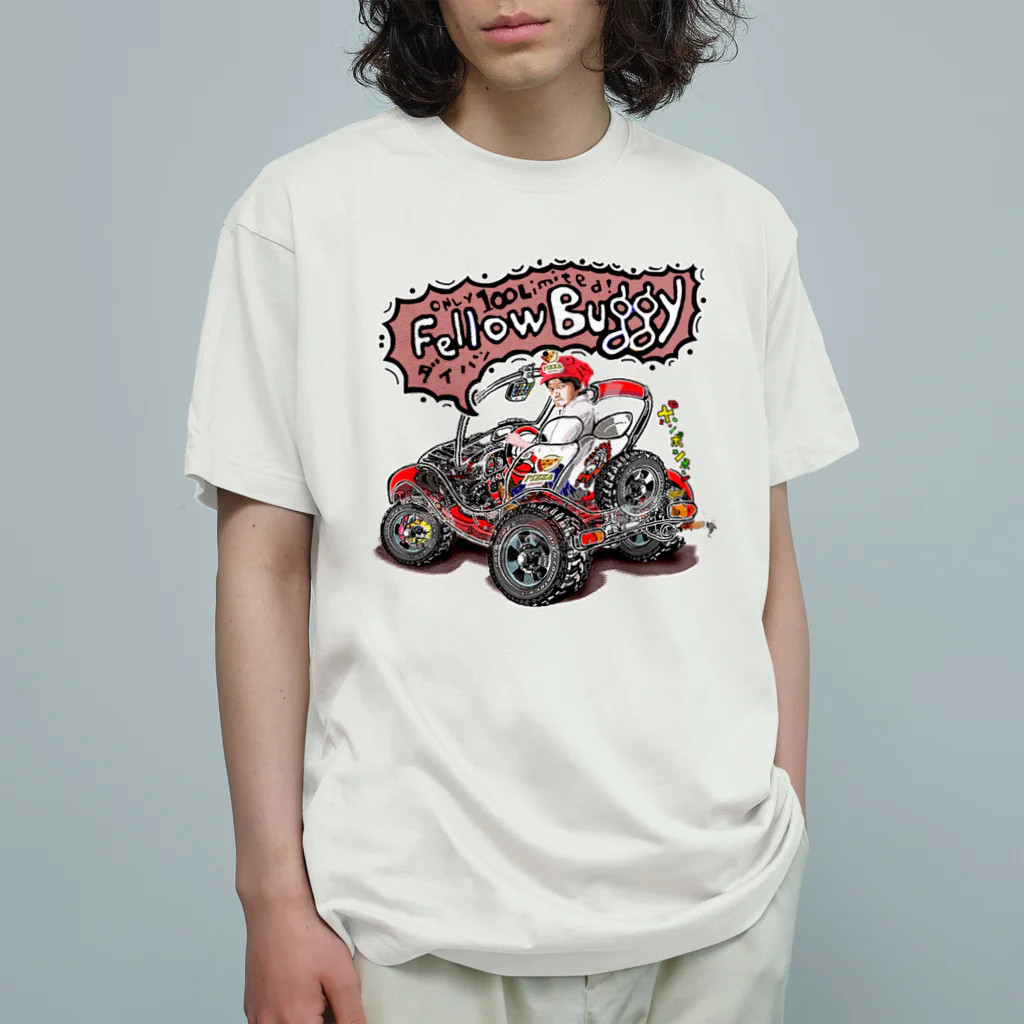  XXレーション・ショップのFellowBuggy・「やくざ刑事・麻薬密売組織」 Organic Cotton T-Shirt