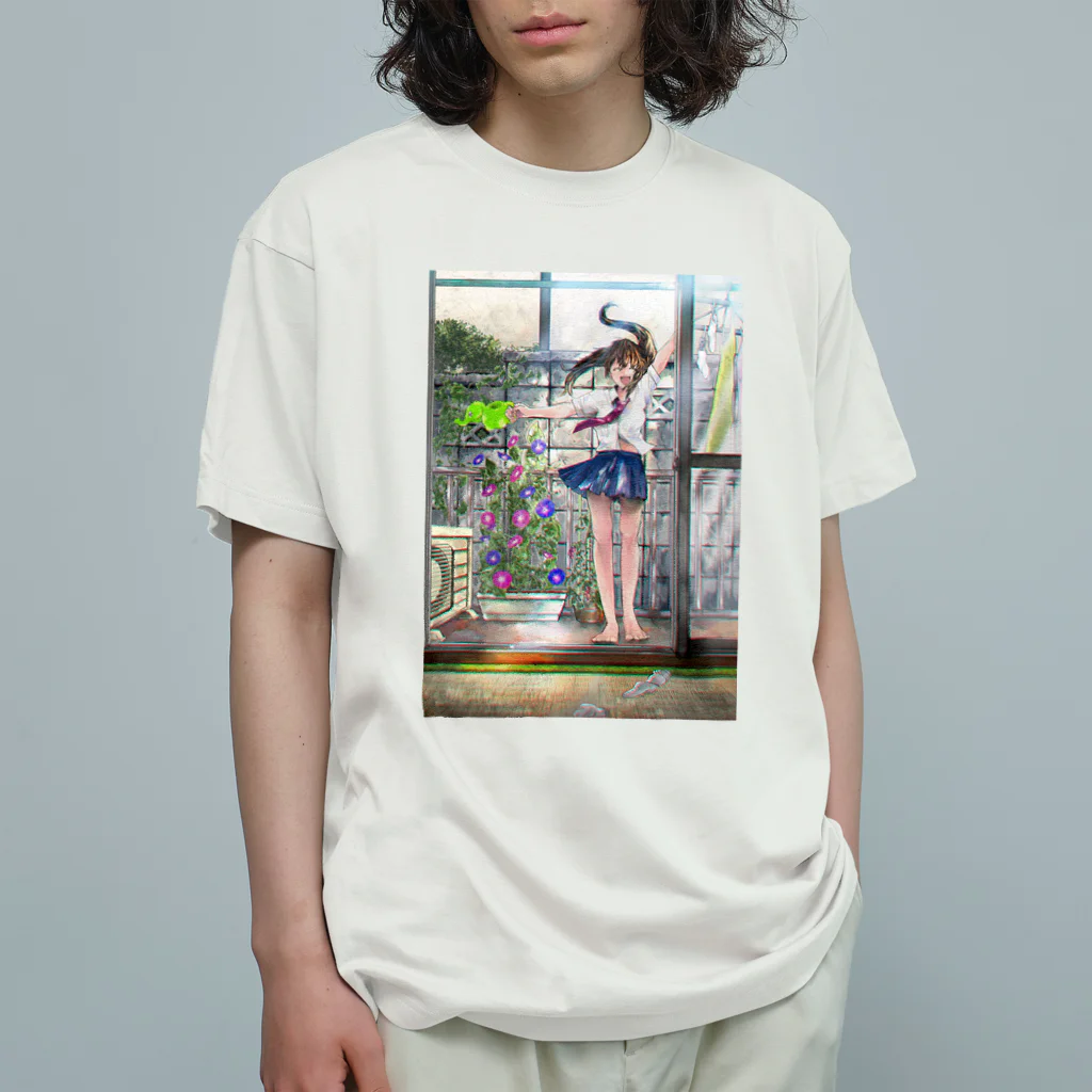 理科社会の僕の花園 オーガニックコットンTシャツ