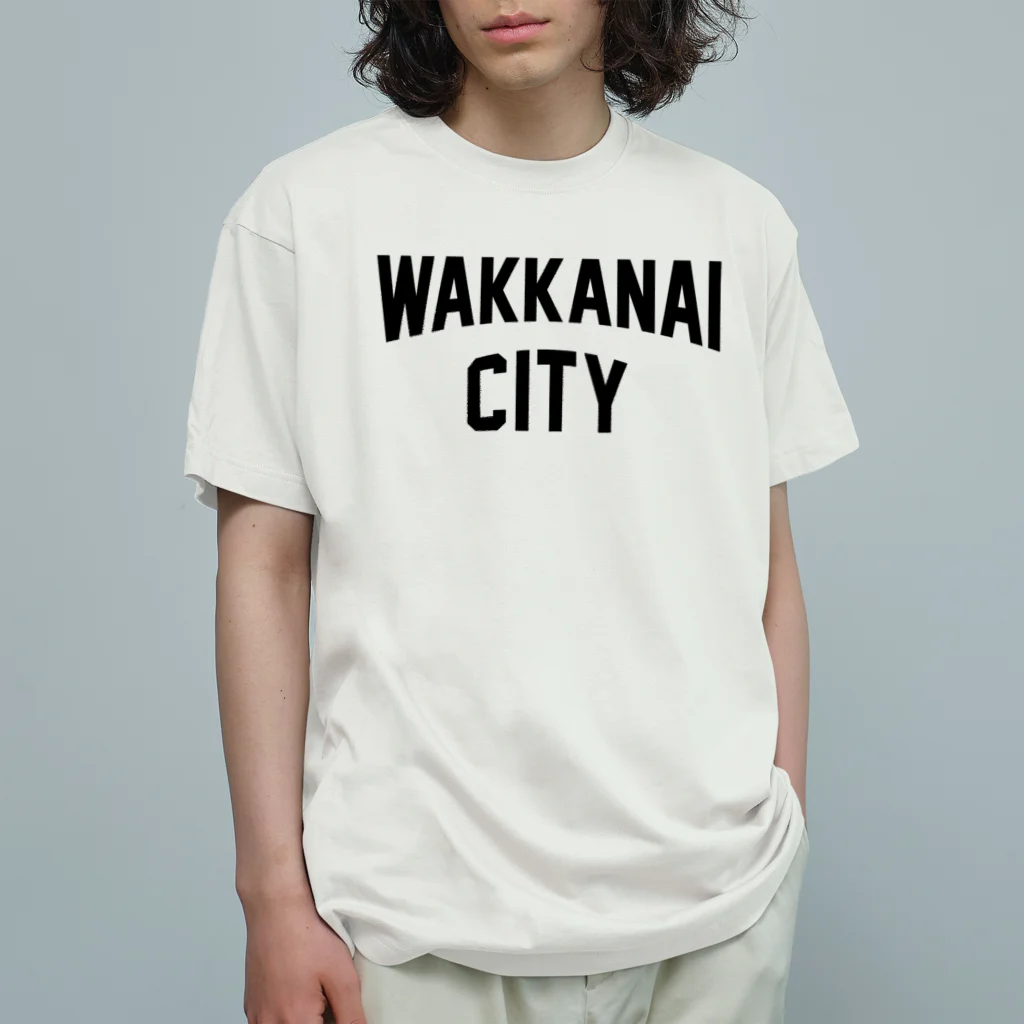 JIMOTOE Wear Local Japanの稚内市 WAKKANAI CITY Organic Cotton T-Shirt