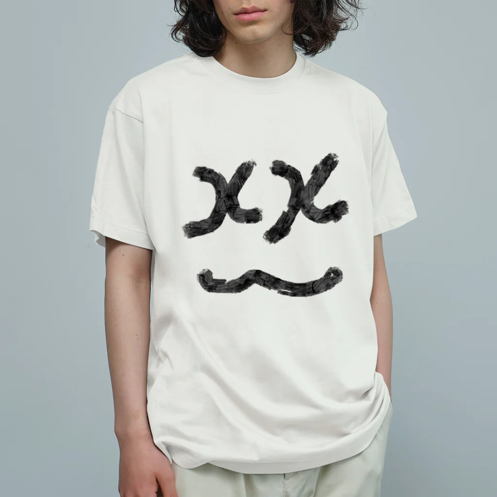 由々式会社らふらいんのバツニコ君【1期生：yuyushiki_origin】 Organic Cotton T-Shirt