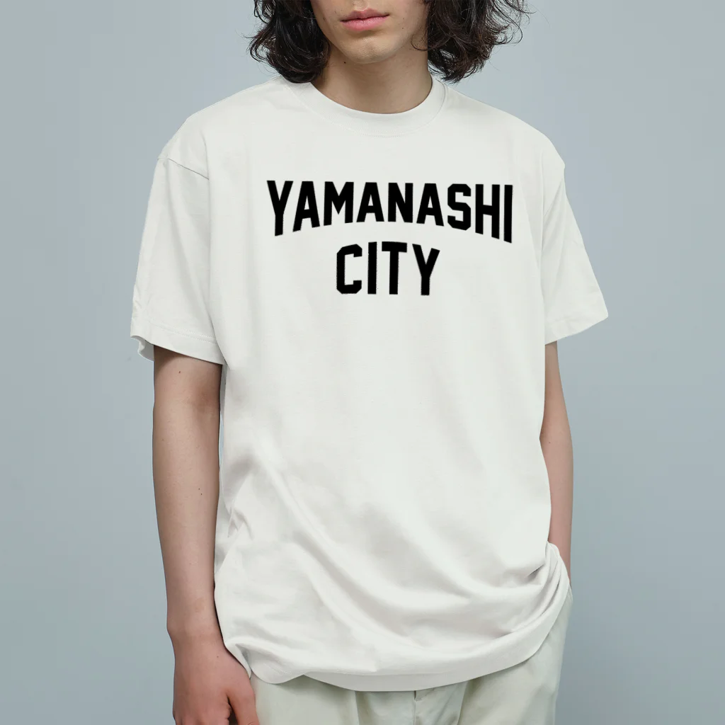 JIMOTOE Wear Local Japanの山梨市 YAMANASHI CITY オーガニックコットンTシャツ