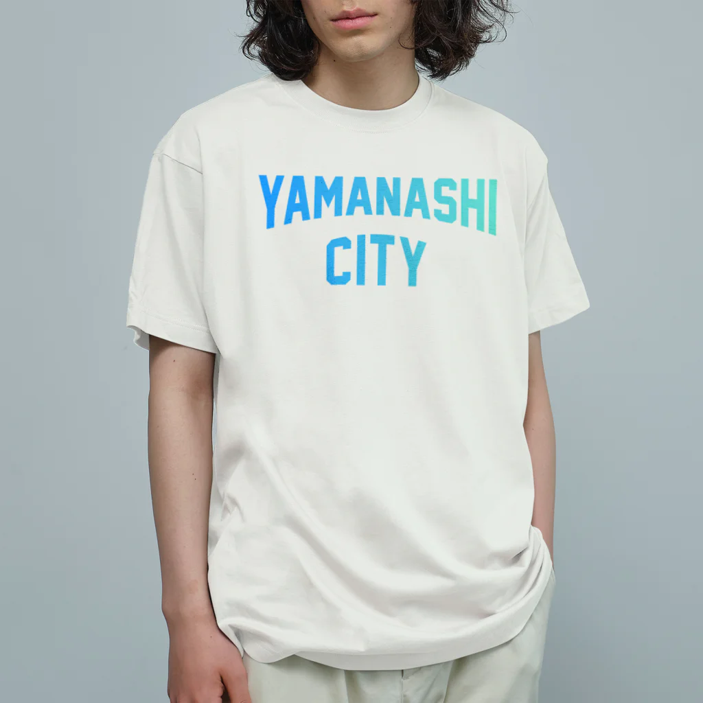 JIMOTOE Wear Local Japanの山梨市 YAMANASHI CITY オーガニックコットンTシャツ