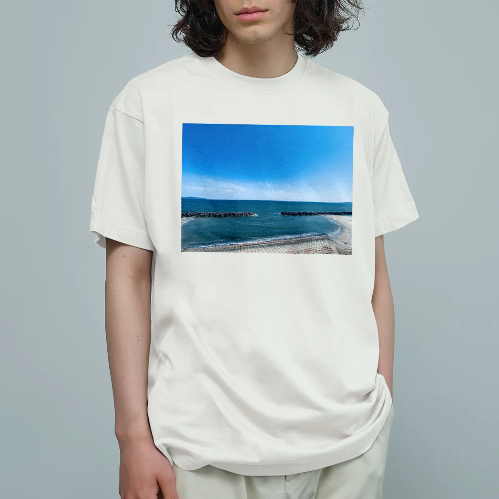 MARiNECCOのocean オーガニックコットンTシャツ