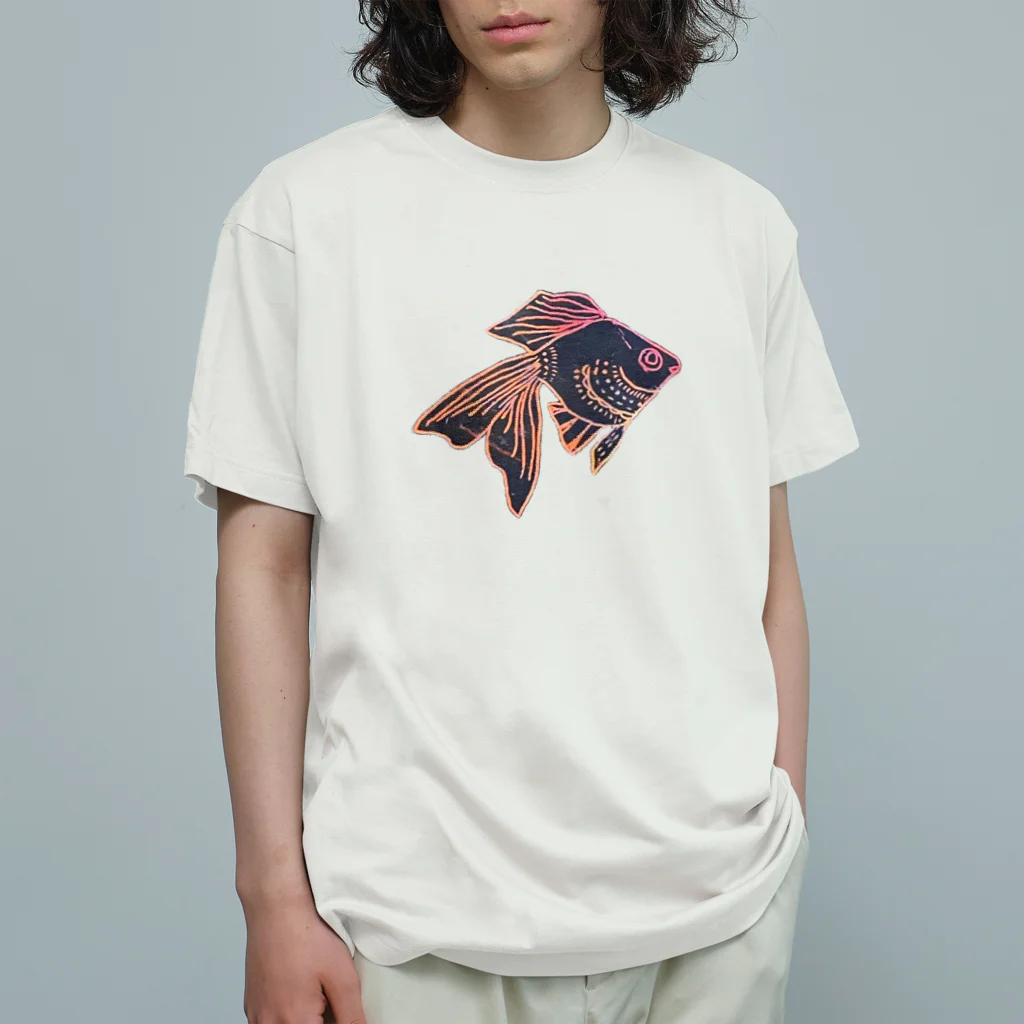 かまぼこの夢遊金魚 Organic Cotton T-Shirt