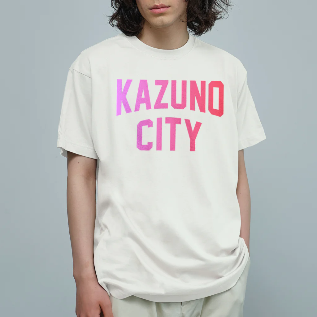 JIMOTOE Wear Local Japanの鹿角市 KAZUNO CITY Organic Cotton T-Shirt