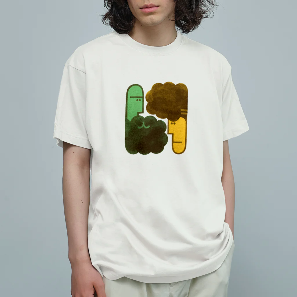 boo-banaのモクモク Organic Cotton T-Shirt