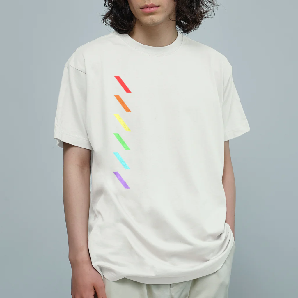 A33のレインボープライド　シンプル Organic Cotton T-Shirt