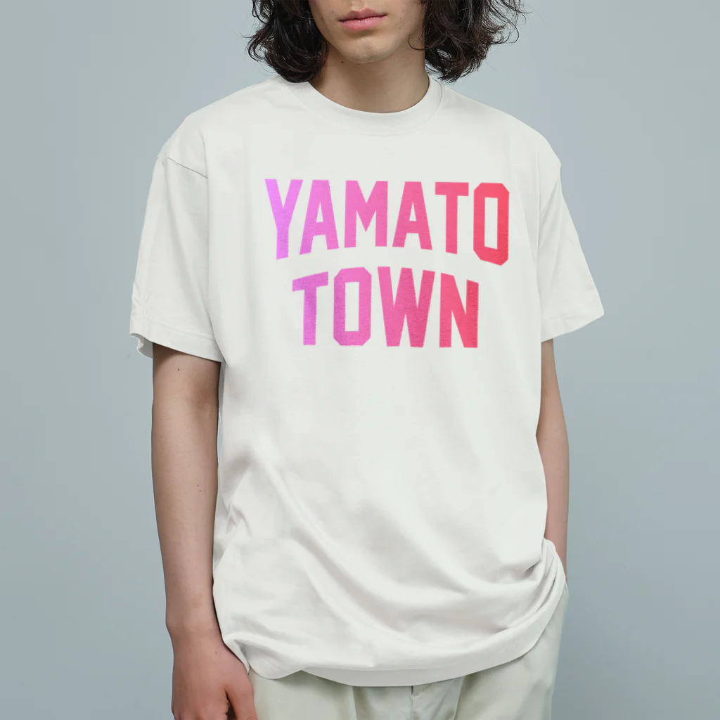 JIMOTOE Wear Local Japanの大和町 YAMATO TOWN オーガニックコットンTシャツ