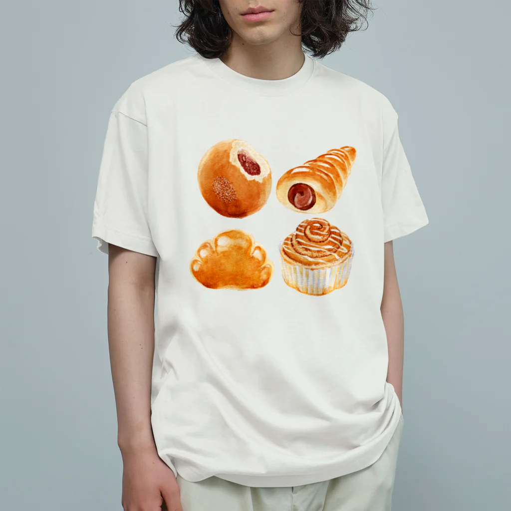 REIKO SHIBUYAの菓子パンが好き　〜パンたち〜 オーガニックコットンTシャツ