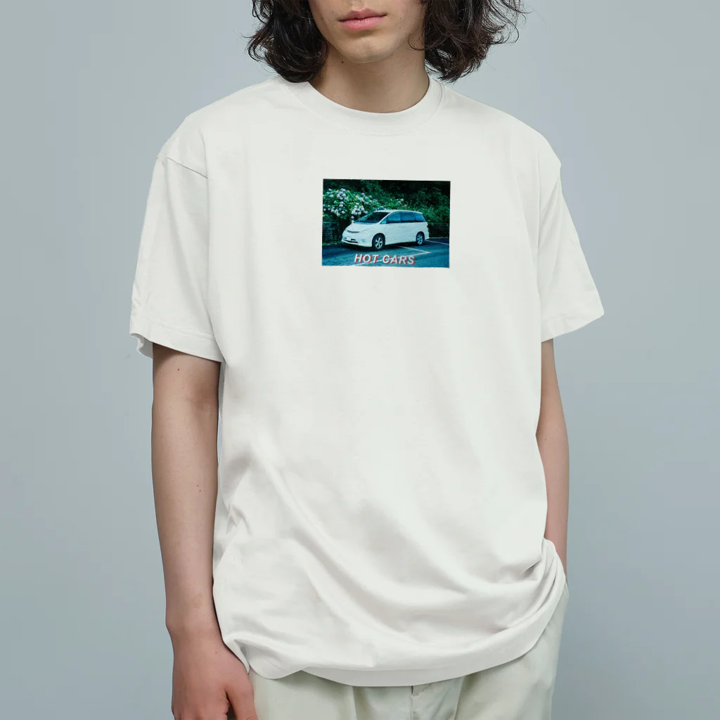 HOT CARS!の「HOT CARS」car number1 Organic Cotton T-Shirt