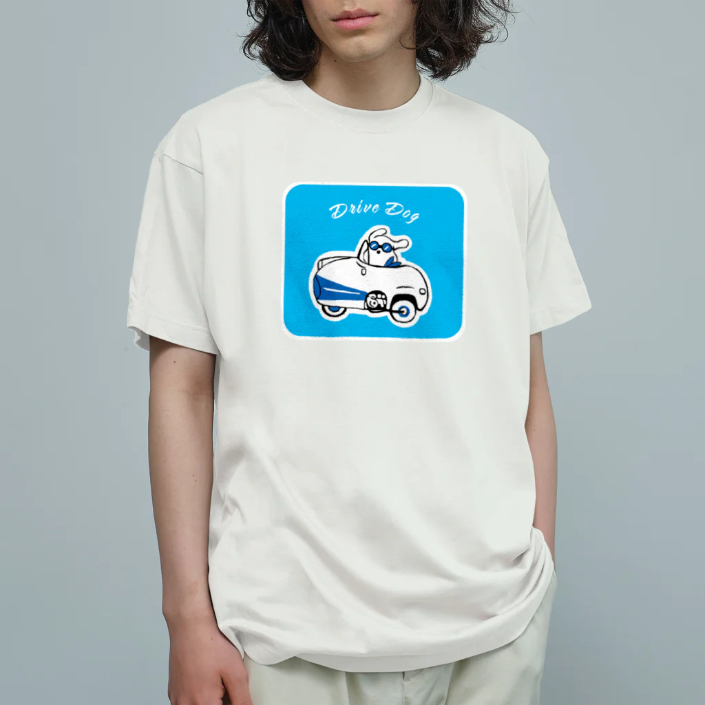 N's CreationのDrive Dog オーガニックコットンTシャツ