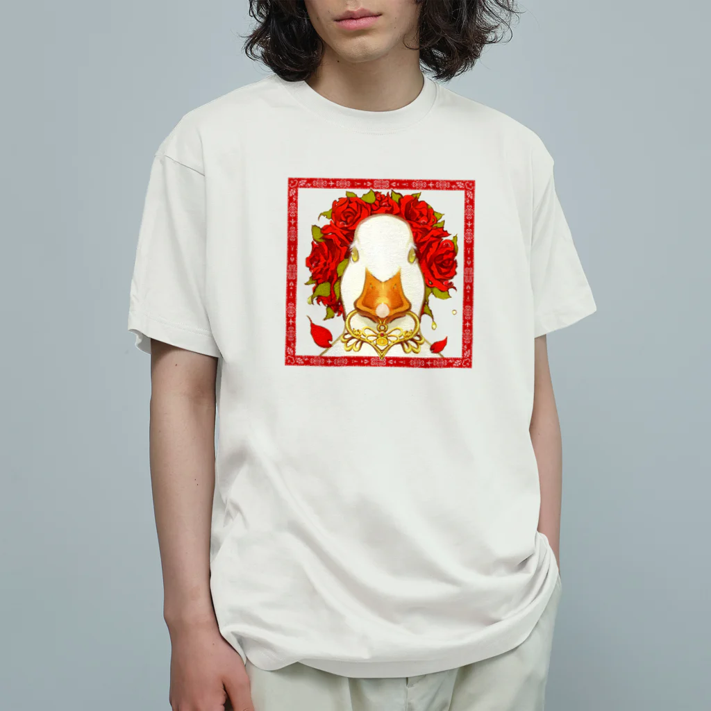 トロ箱戦隊本部のアヒルさんの祝福 Organic Cotton T-Shirt