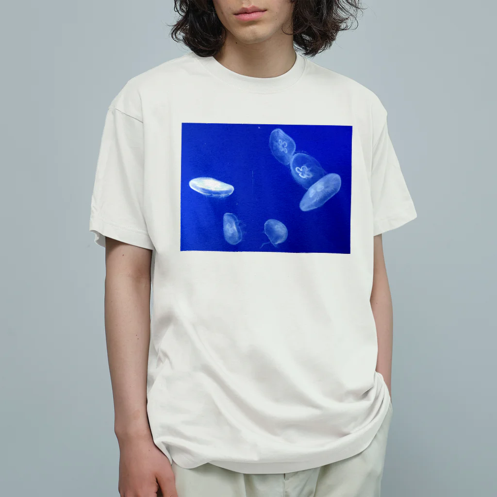 mi-mi（写真家、クラゲ、ノスタルジック）のゆらめきクラゲ Organic Cotton T-Shirt