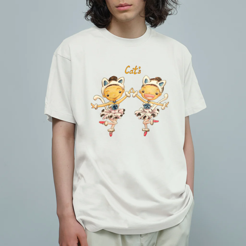 結cafe のオシャレキャッツ♡ Organic Cotton T-Shirt