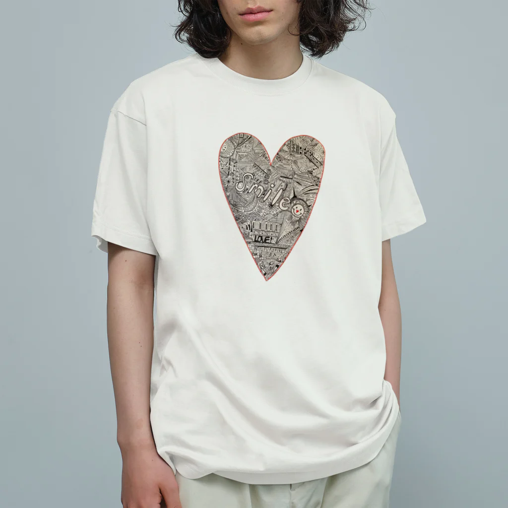 omusubiartのSmile！ Organic Cotton T-Shirt